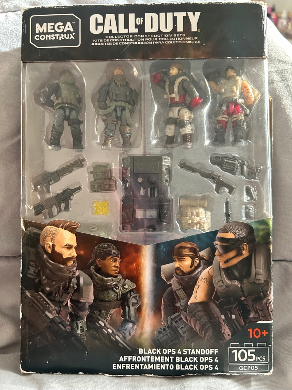 Mega Construx Call of Duty Black Ops 4 Standoff Action Figure Set - Multicolor